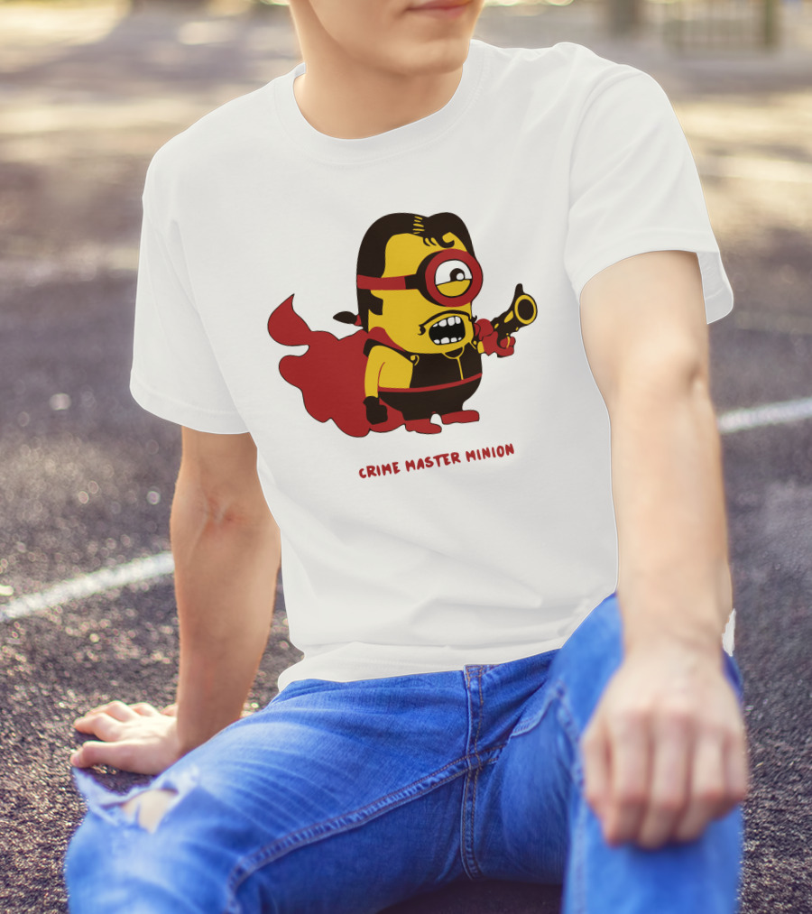 Crime Master Minion Hero Fusion T-Shirt