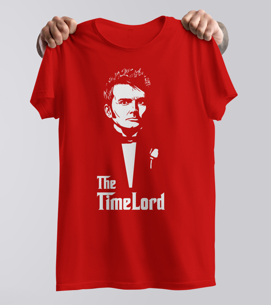 The Time Lord Doctor Who Godfather Mashup T-Shirt