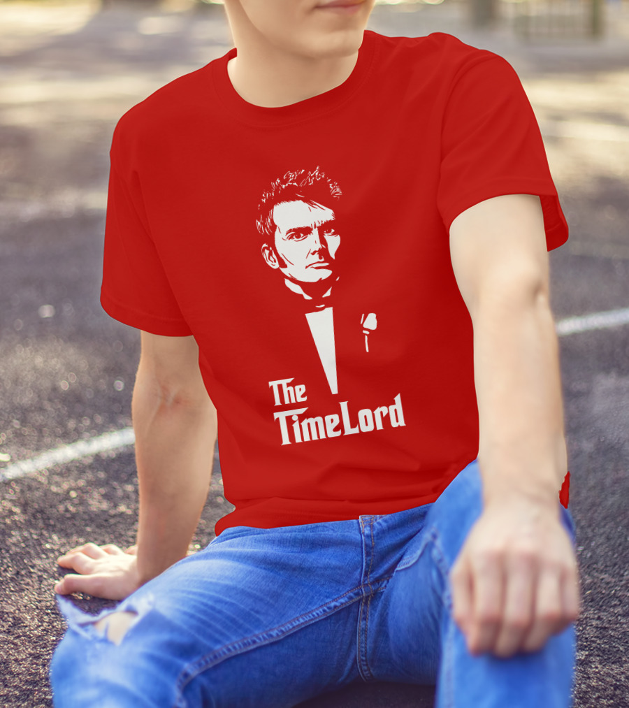 The Time Lord Doctor Who Godfather Mashup T-Shirt