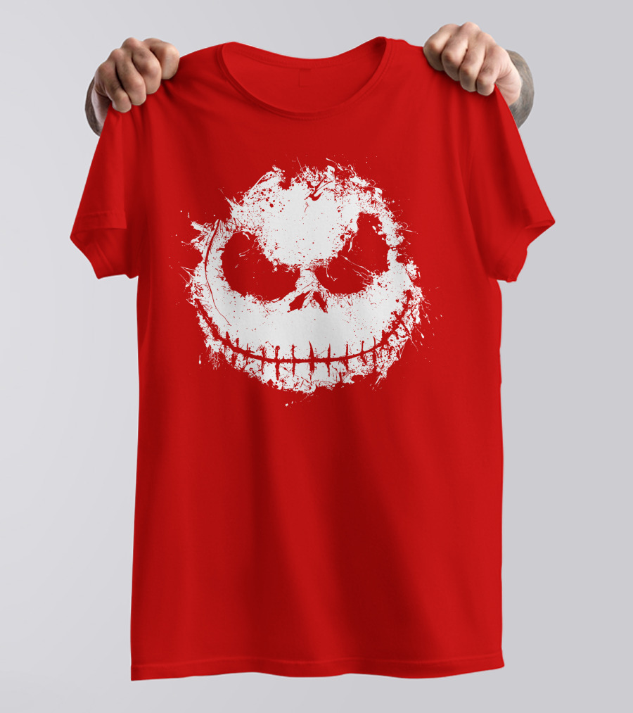 Ink Nightmare Grinning Skull T-Shirt