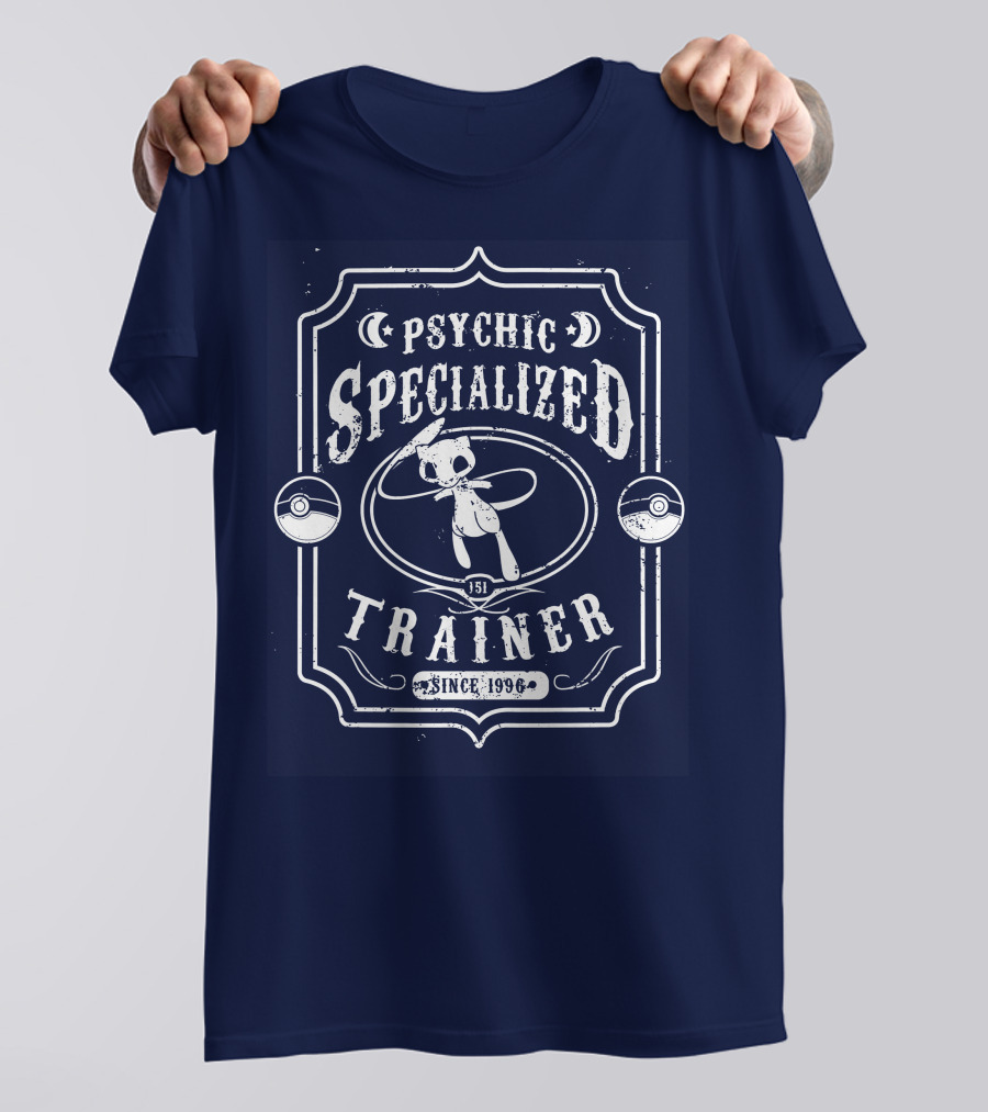 Psychic Specialized Trainer Mew Since 1996 T-Shirt