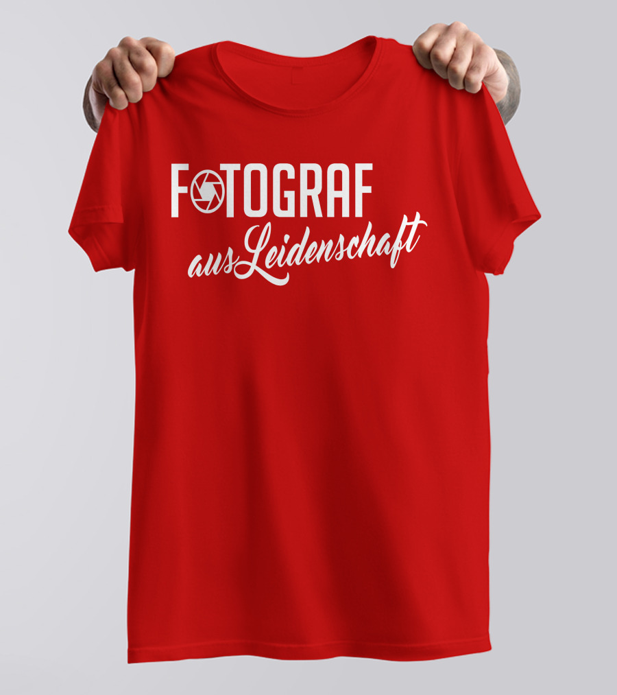 Fotograf Aus Leidenschaft Camera Lens Icon T-Shirt
