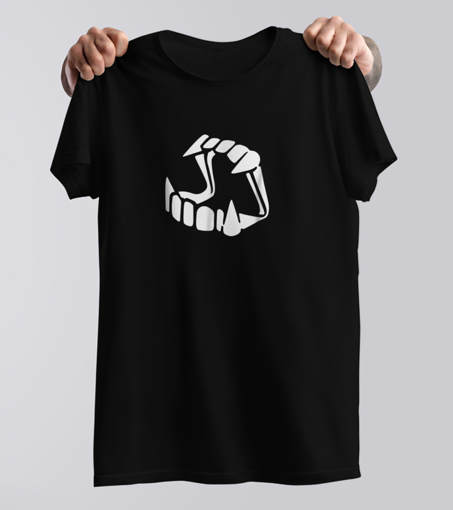Funny Vampire Teeth Plastic Horror False Fangs T-Shirt