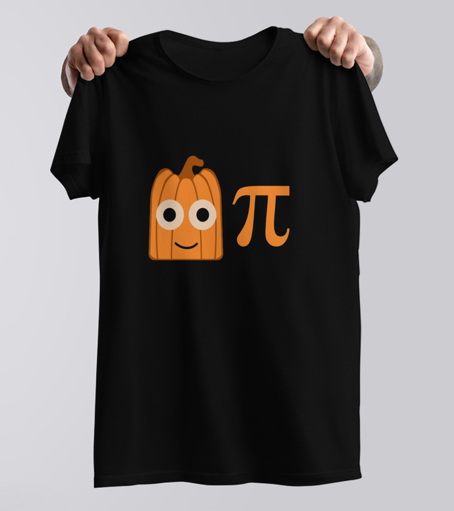 Cute Funny Pumpkin Pi Fall Halloween T-Shirt