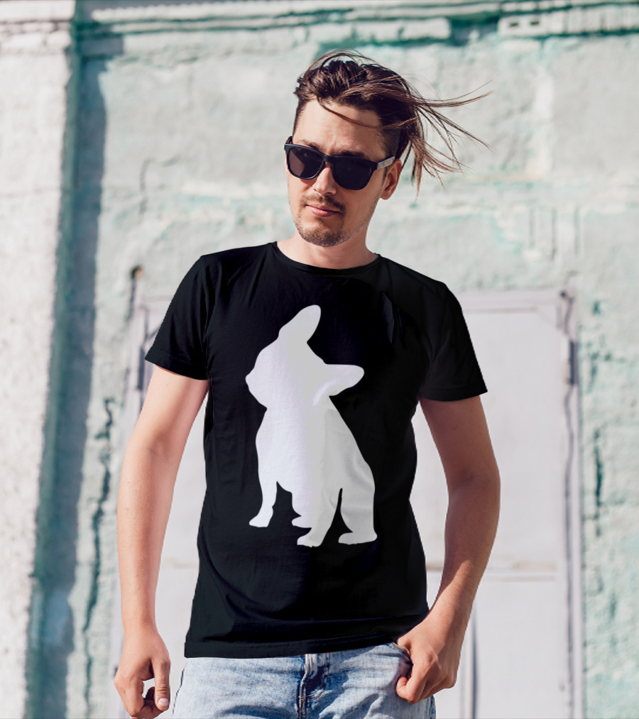 French Bulldog Frenchie Head Tilt T-Shirt