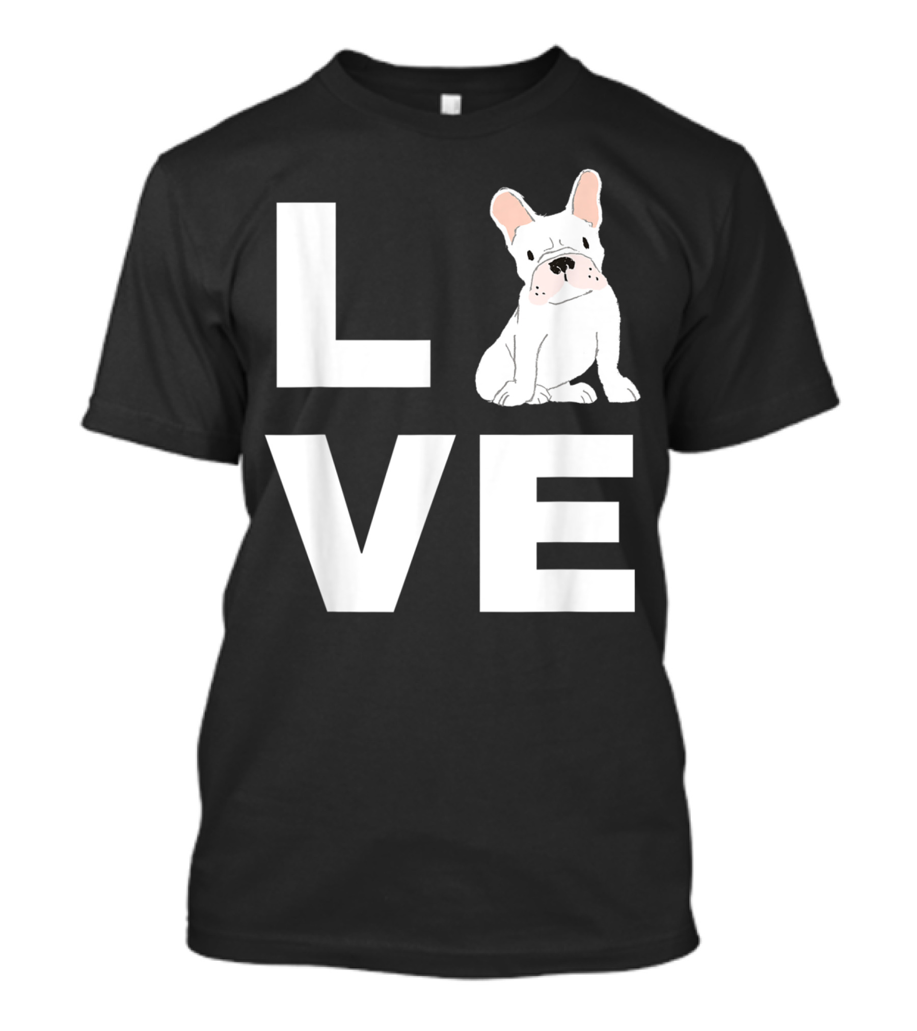 LOVE With Frenchie Bulldog T-Shirt