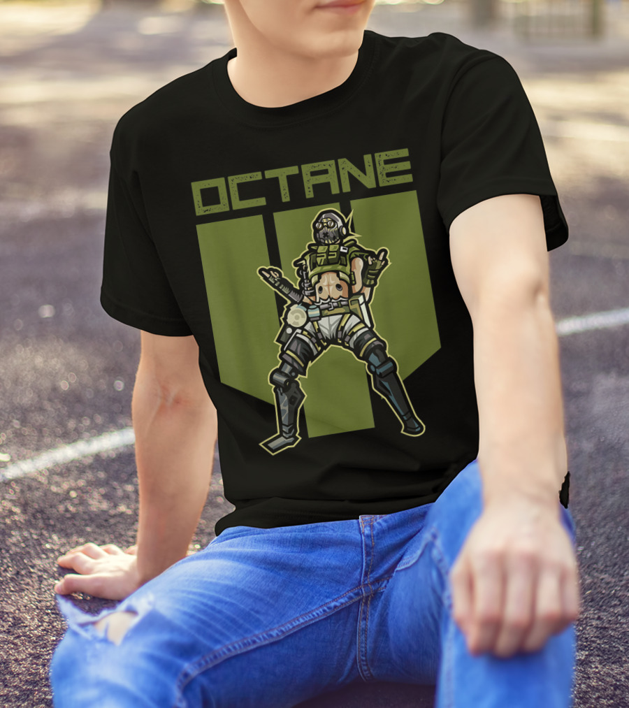 Octane Apex Of Legends Video Gamer Iconic Character T-Shirt