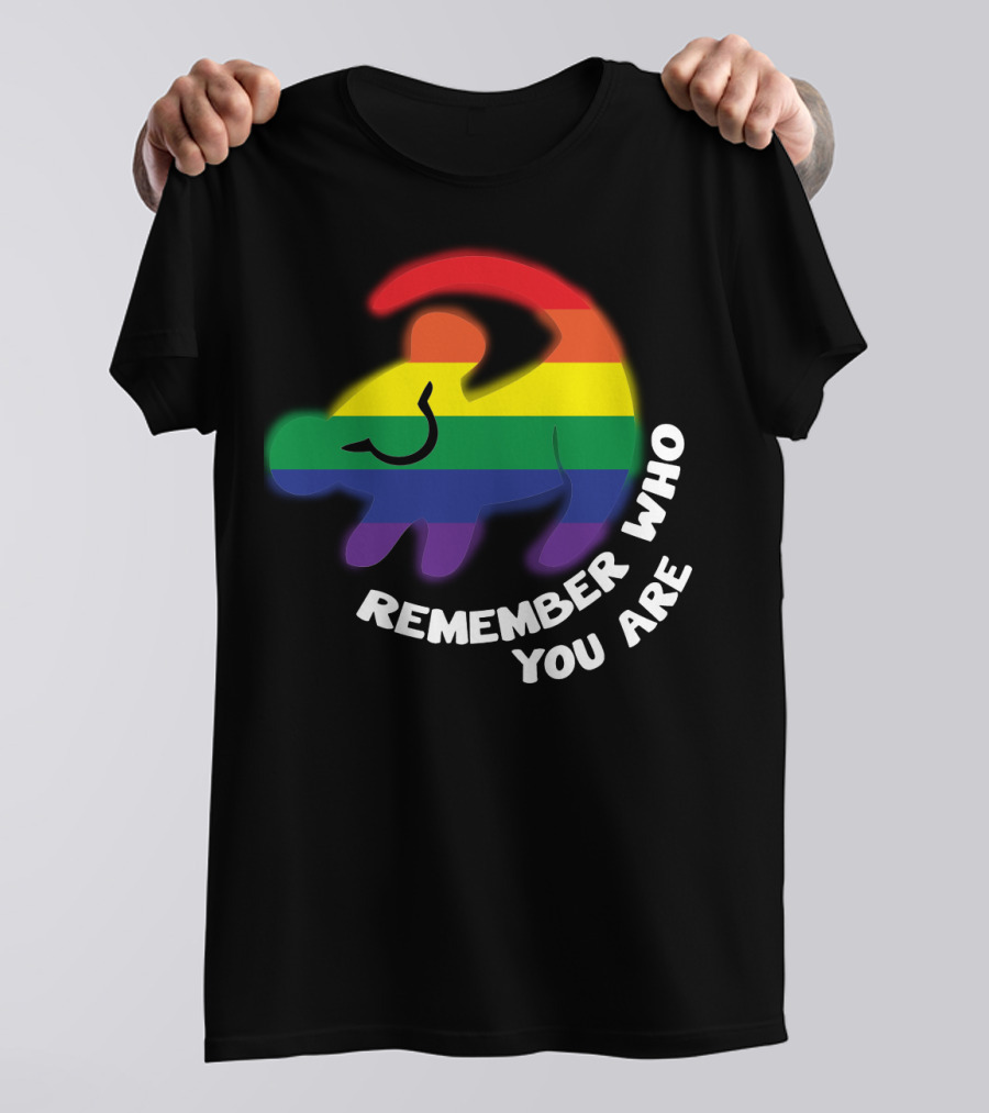 Remember Who You Are Pride Lion T-Shirt