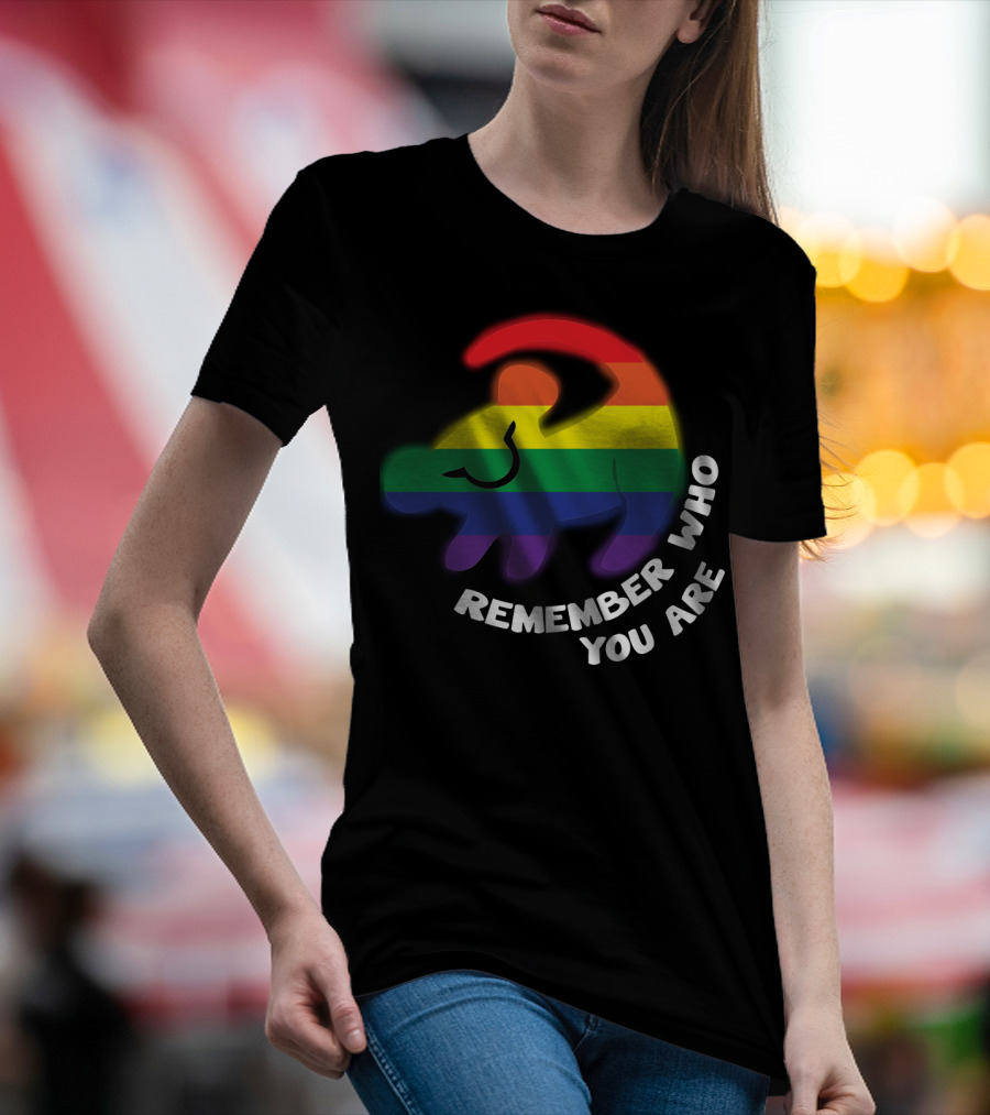 Remember Who You Are Pride Lion T-Shirt