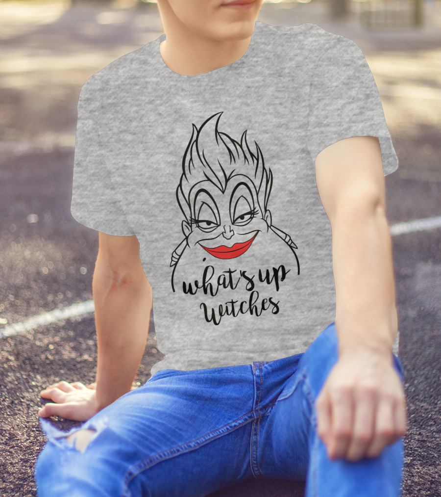 What's Up Witches Ursula Disney Villain T-Shirt