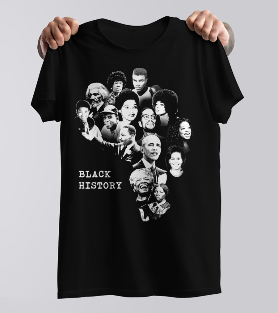 Black History Icons And Influential Figures T-Shirt