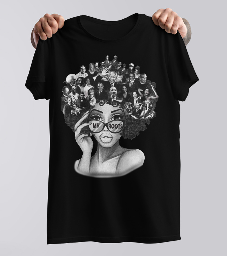 My Roots Influential Icons Collage T-Shirt