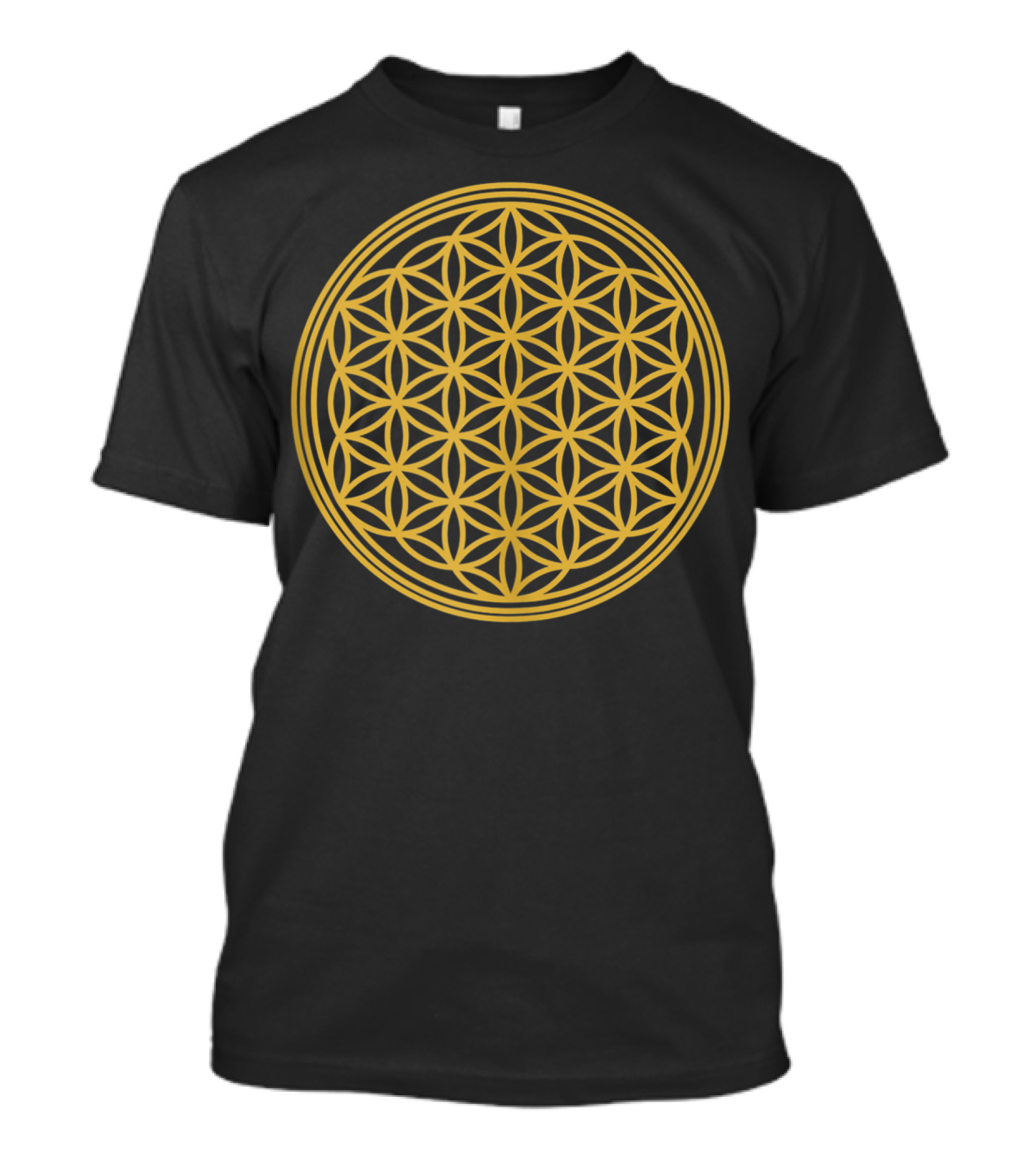Flower Of Life Sacred Geometry Meditation T-Shirt