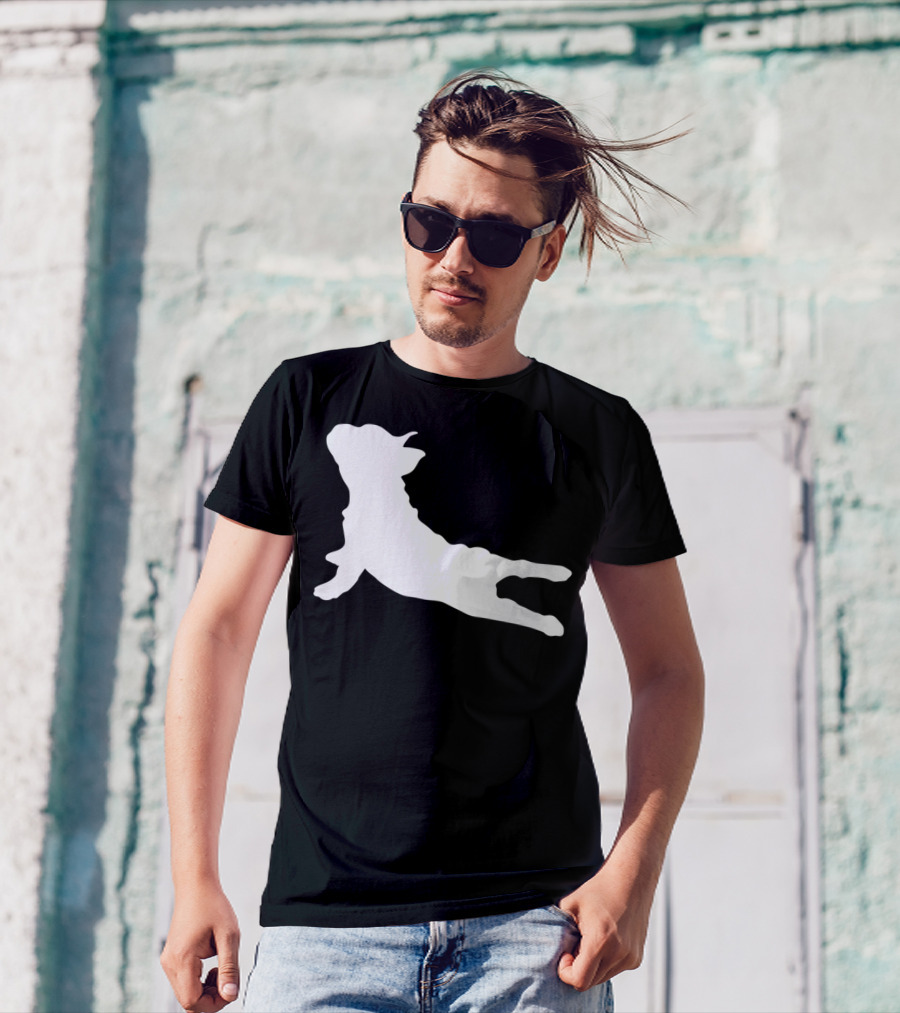 French Bulldog Yoga Pose T-Shirt