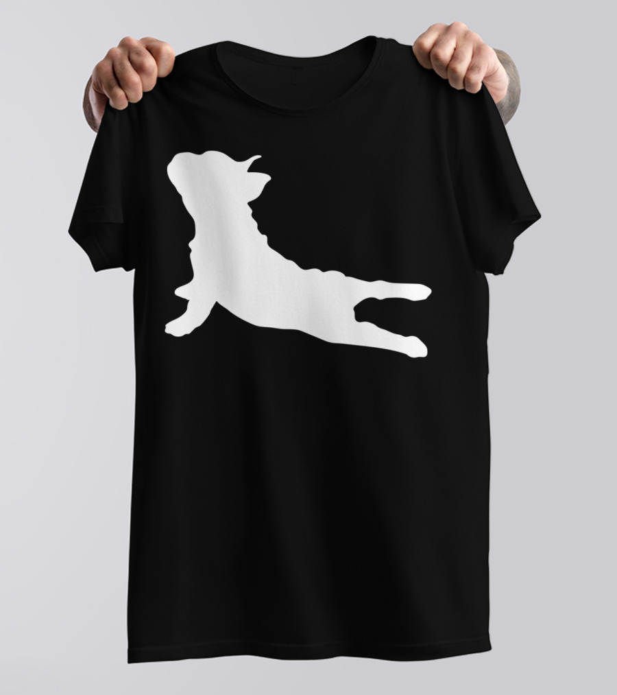 French Bulldog Yoga Pose T-Shirt