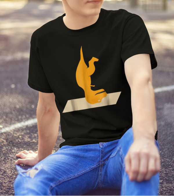 Sirsasana Rex Funny Yoga Dinosaur Lovers T-Shirt