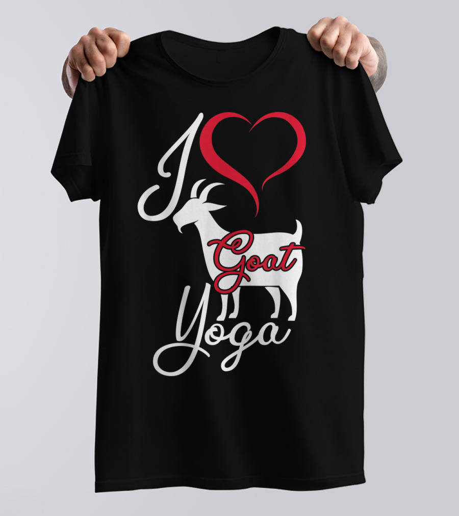 I Love Goat Yoga T-Shirt