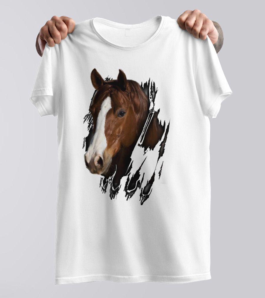 American Quarter Horse Beauty Rugged Elegance T-Shirt