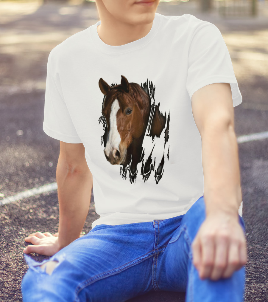 American Quarter Horse Beauty Rugged Elegance T-Shirt
