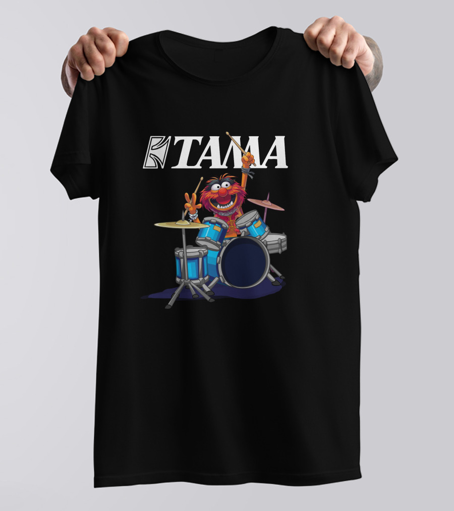 Tama Drum Muppets Character Drumming T-Shirt