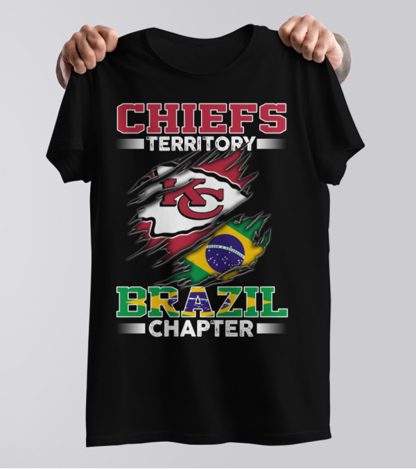 CHIEFS TERRITORY KC BRAZIL CHAPTER T-Shirt