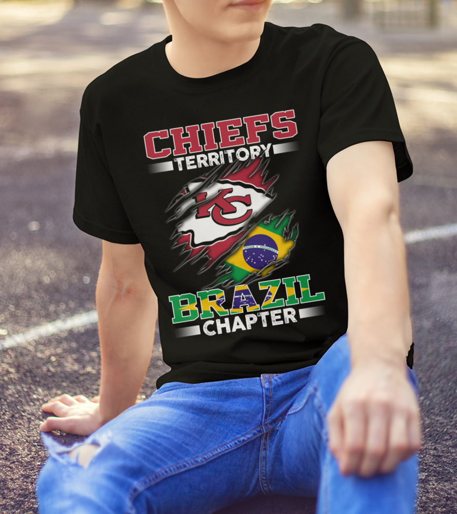 CHIEFS TERRITORY KC BRAZIL CHAPTER T-Shirt