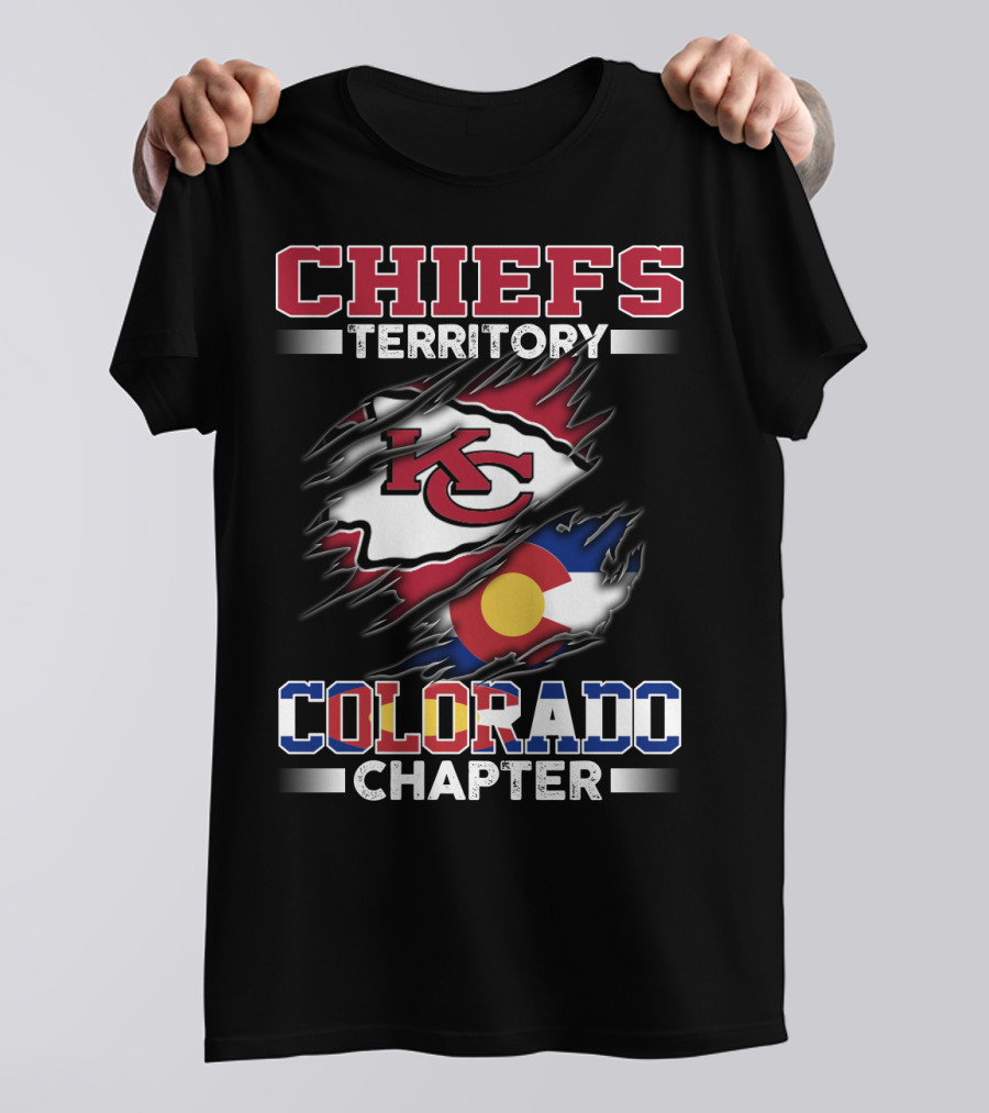 CHIEFS TERRITORY KC COLORADO CHAPTER T-Shirt