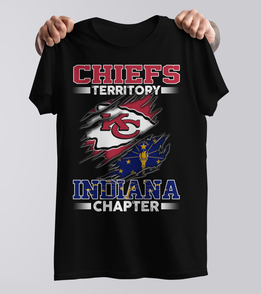 CHIEFS TERRITORY KC INDIANA CHAPTER T-Shirt