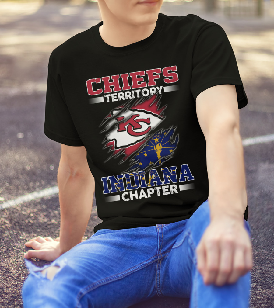 CHIEFS TERRITORY KC INDIANA CHAPTER T-Shirt