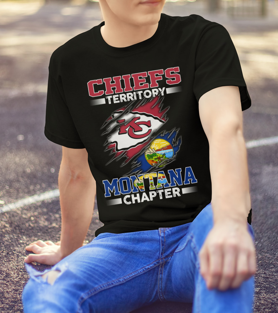 CHIEFS Territory Montana Chapter Kansas City T-Shirt