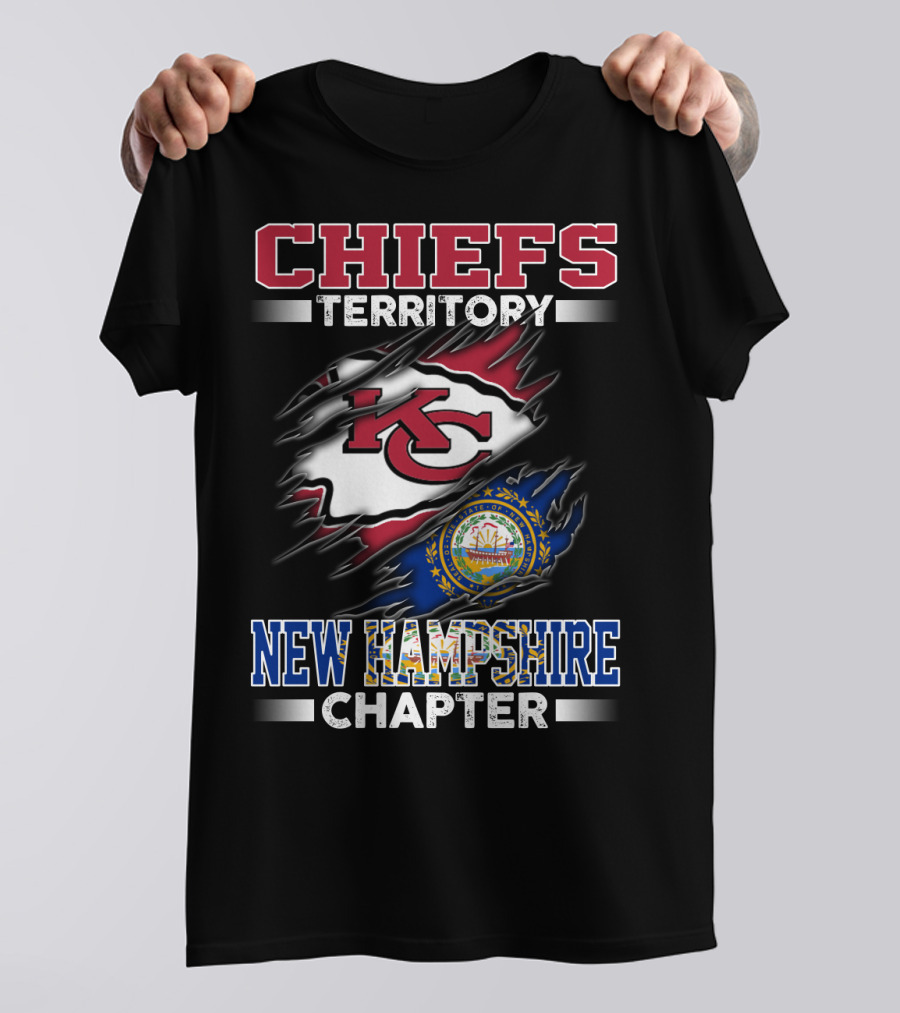 CHIEFS TERRITORY KC NEW HAMPSHIRE CHAPTER T-Shirt