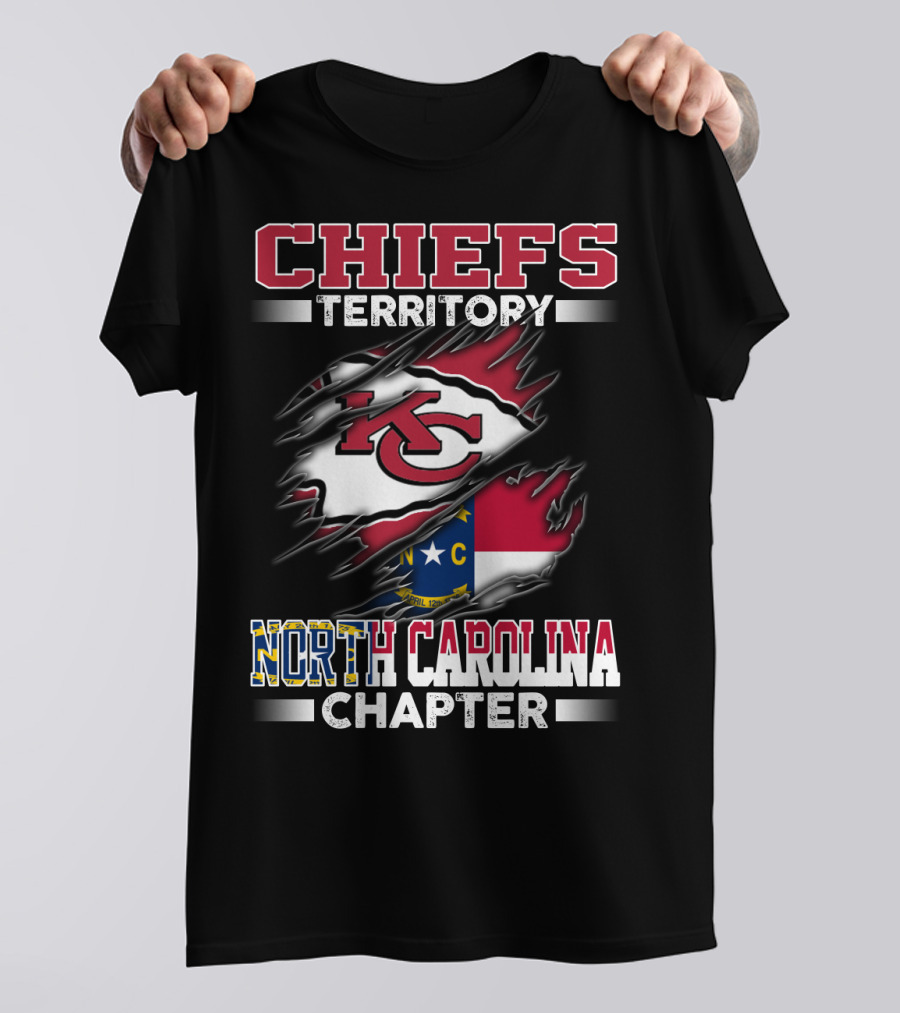 CHIEFS Territory KC North Carolina Chapter T-Shirt
