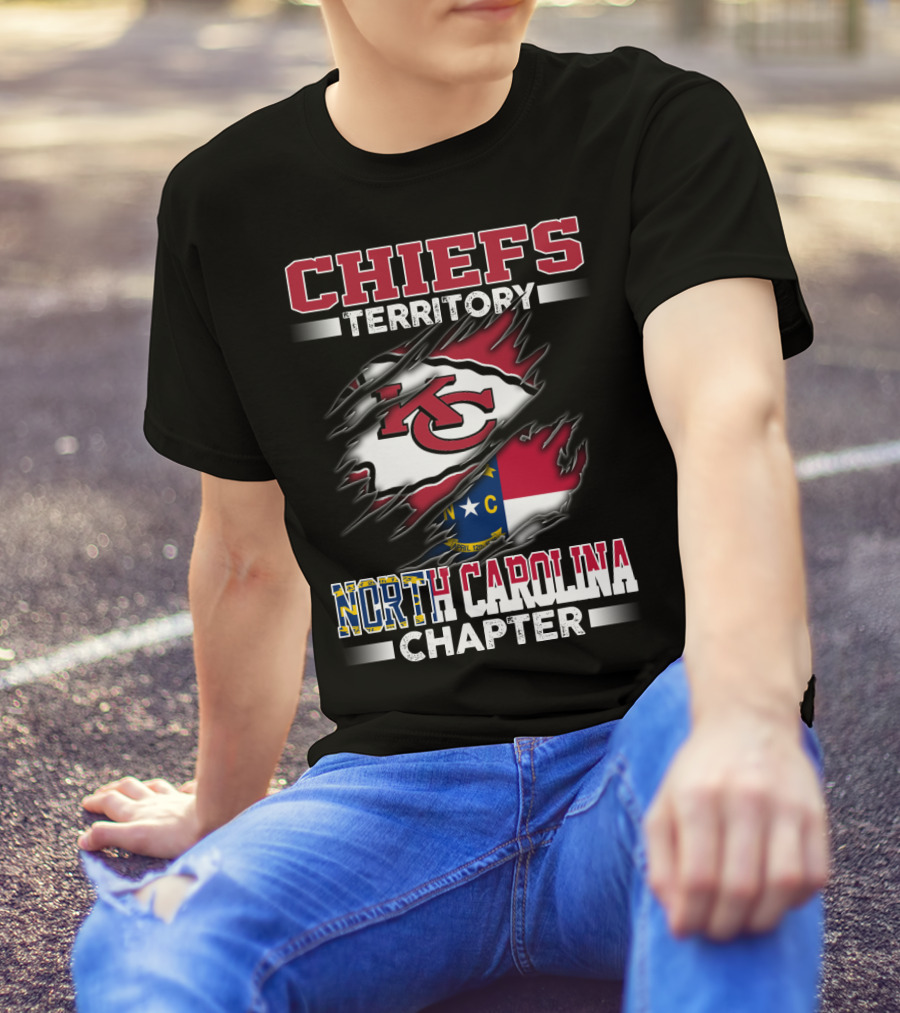 CHIEFS Territory KC North Carolina Chapter T-Shirt