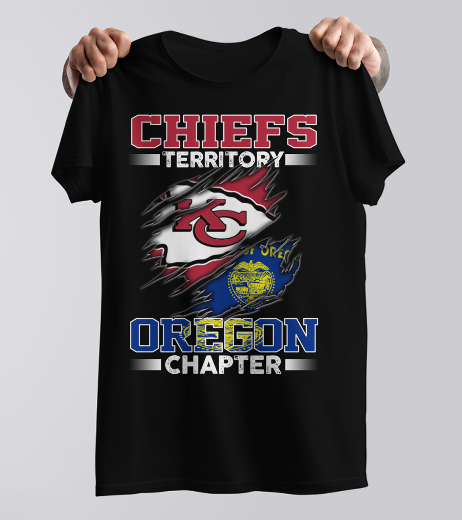 CHIEFS TERRITORY KC OREGON CHAPTER T-Shirt