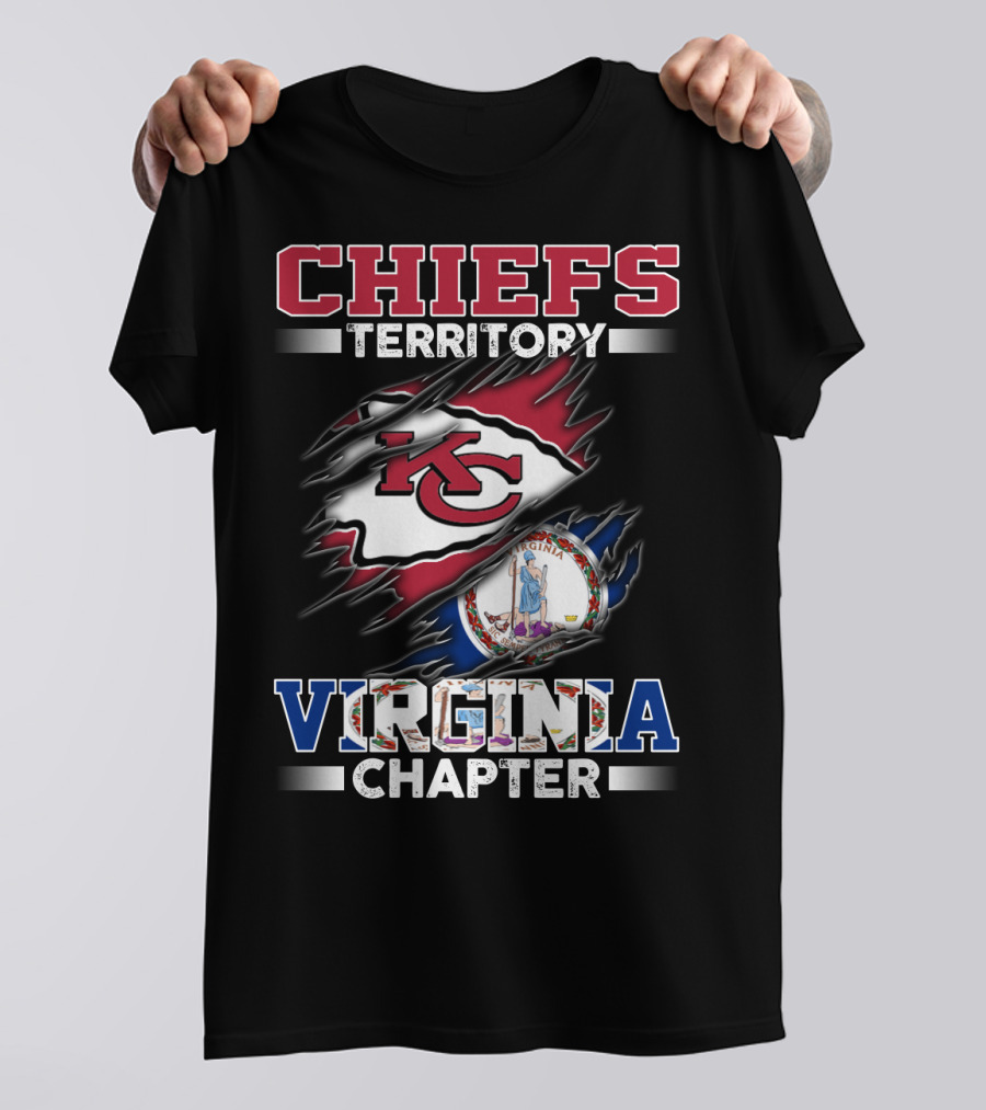 CHIEFS TERRITORY KC VIRGINIA CHAPTER T-Shirt