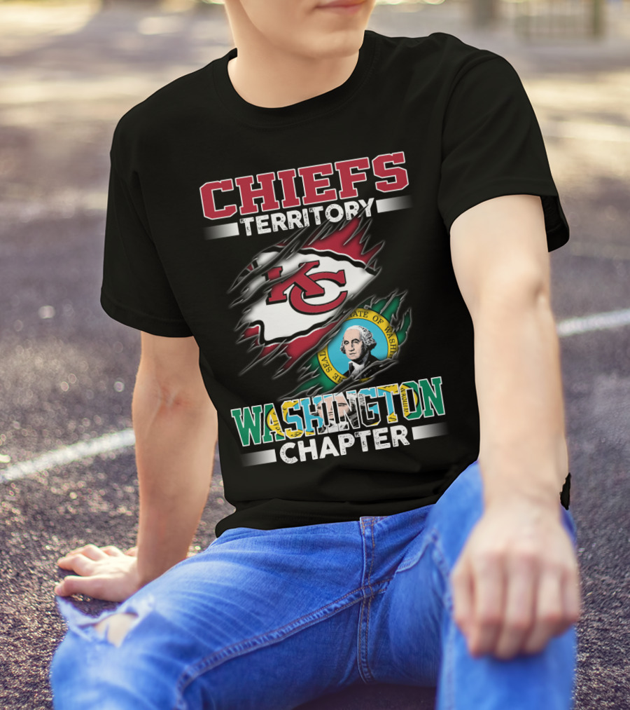 CHIEFS TERRITORY KC WASHINGTON STATE CHAPTER T-Shirt