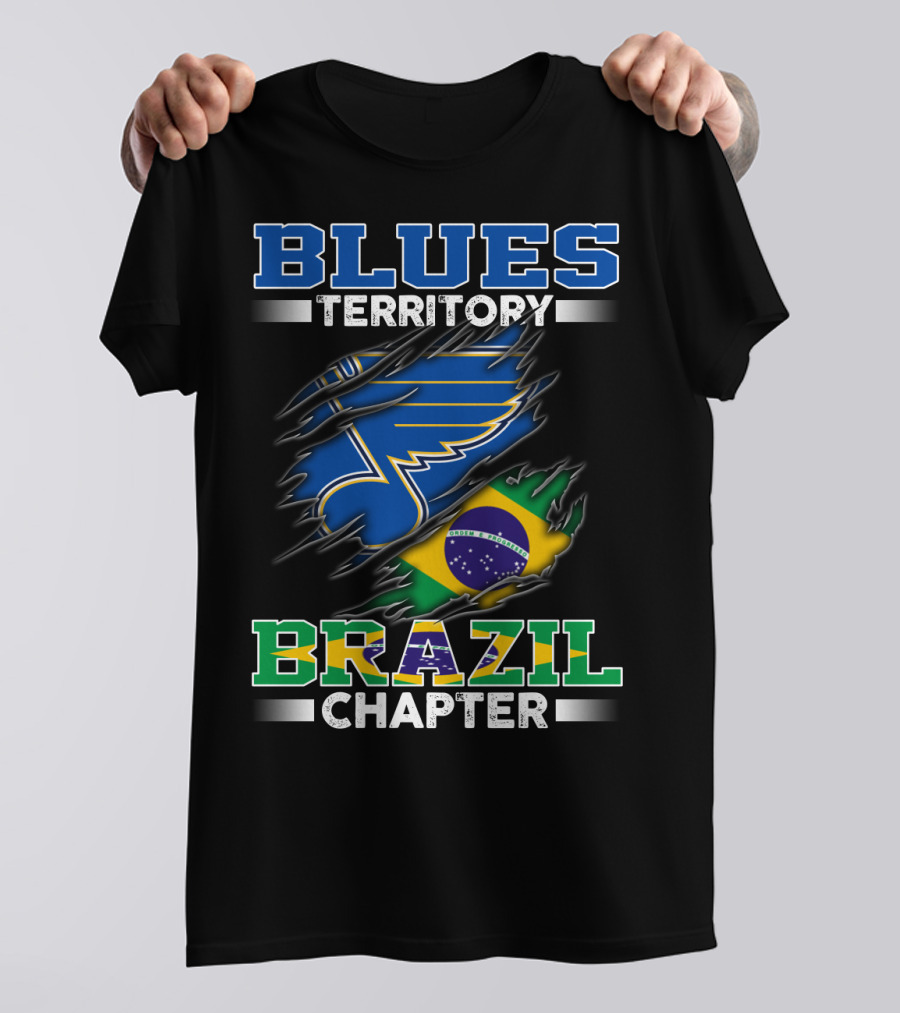 BLUES TERRITORY BRAZIL CHAPTER T-Shirt