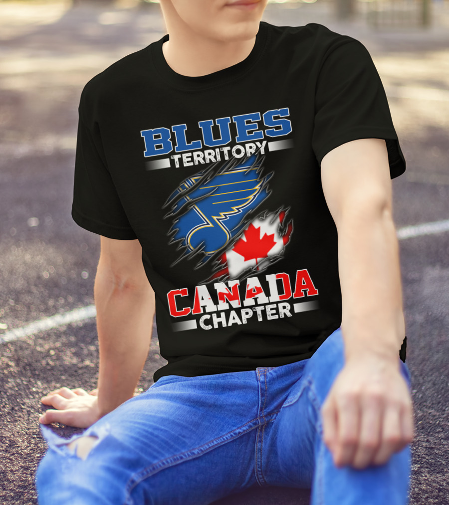 Blues Territory Canada Chapter T-Shirt
