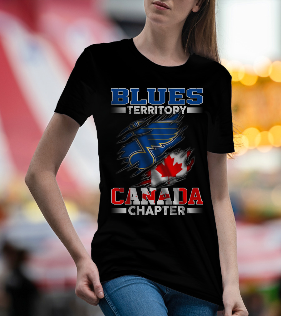 Blues Territory Canada Chapter T-Shirt