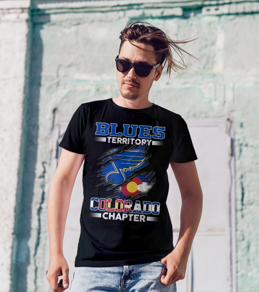 Blues Territory Colorado Chapter T-Shirt