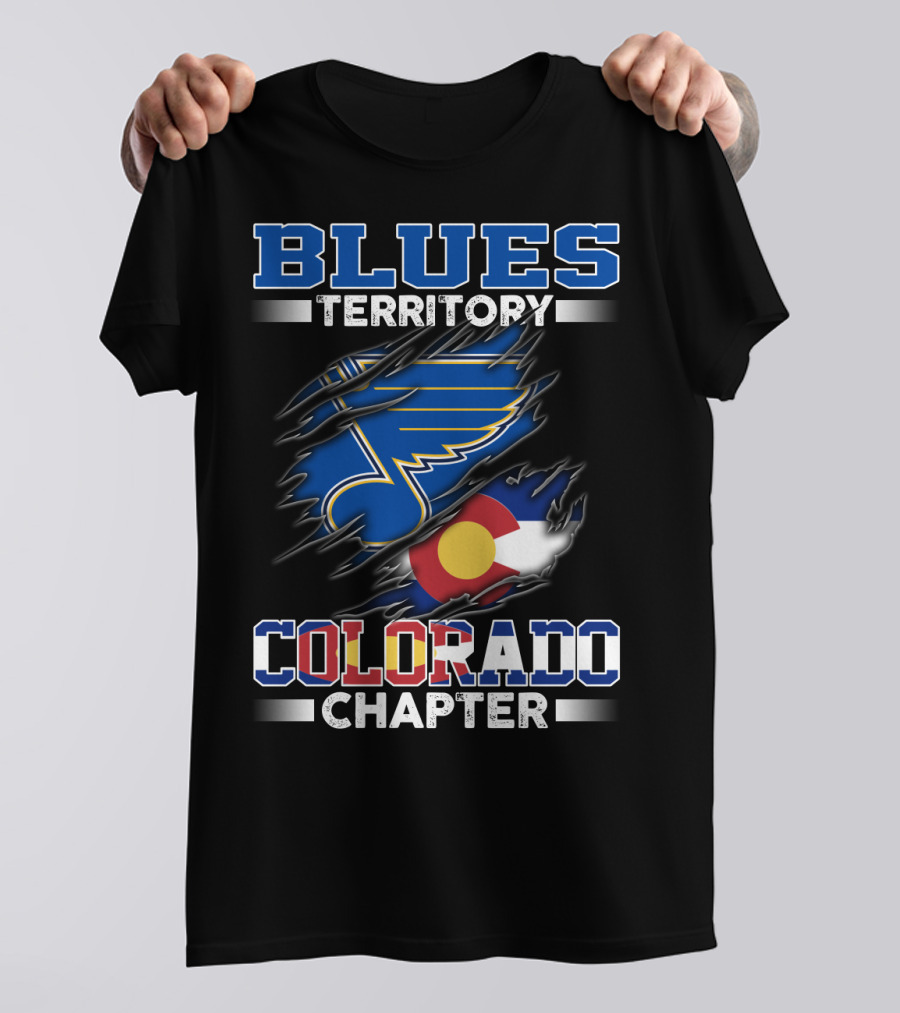 Blues Territory Colorado Chapter T-Shirt