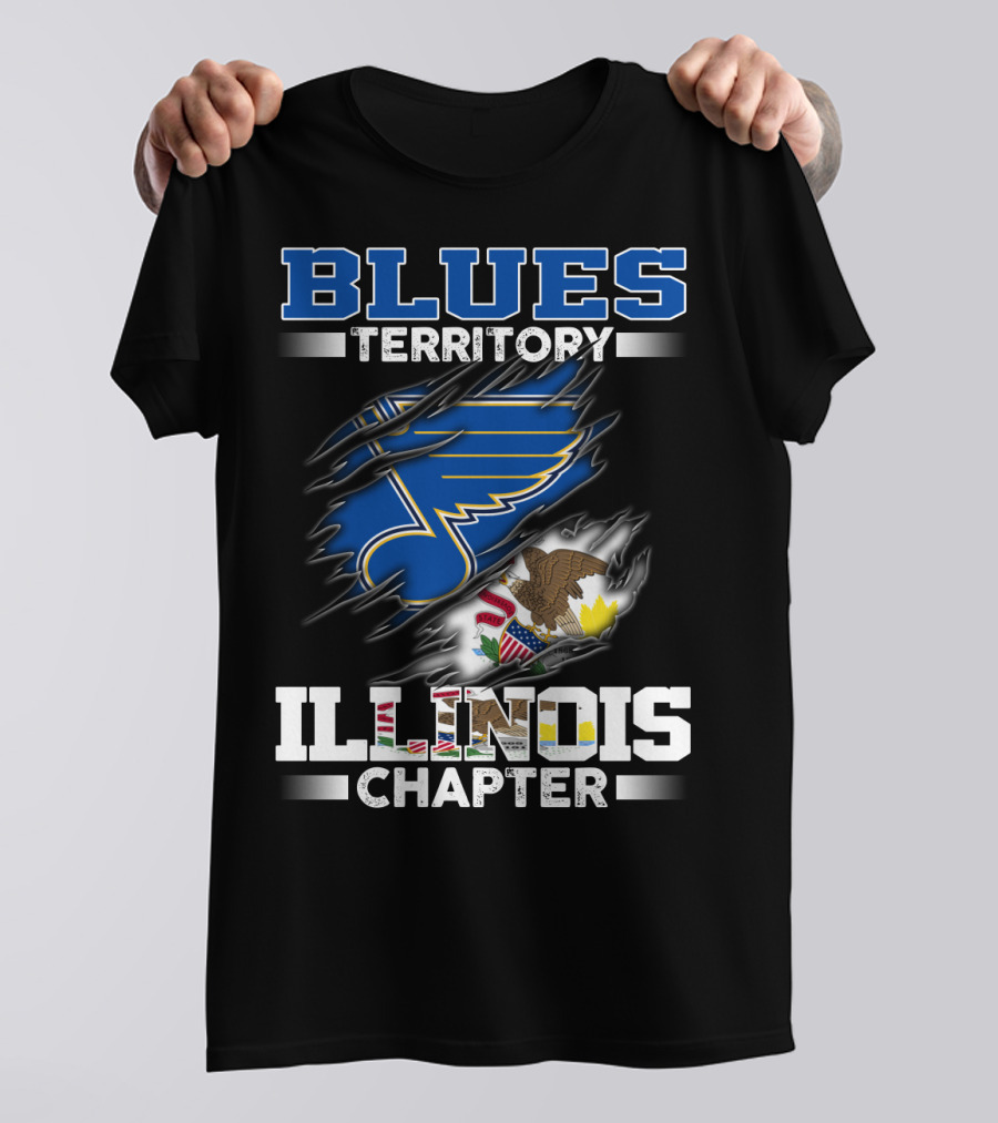 Blues Territory Illinois Chapter T-Shirt