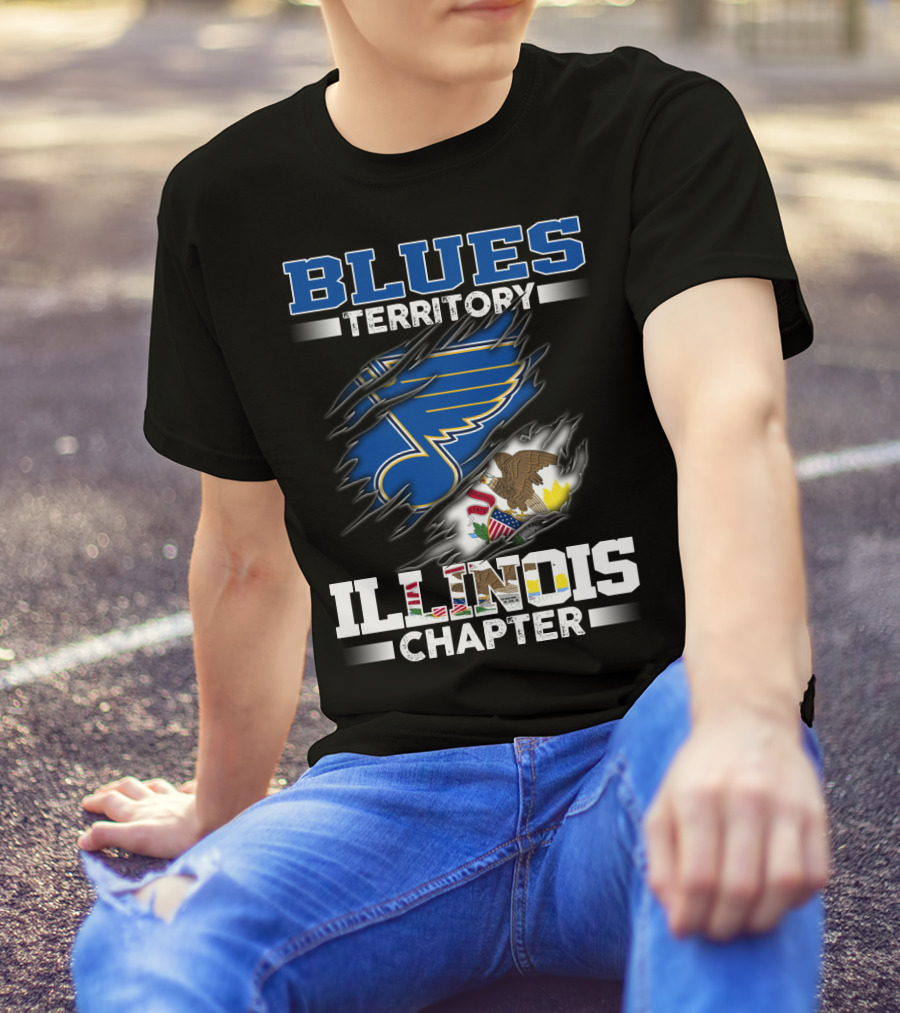 Blues Territory Illinois Chapter T-Shirt