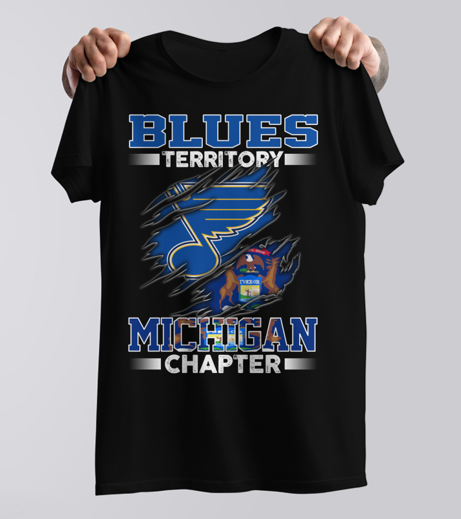 BLUES TERRITORY MICHIGAN CHAPTER T-Shirt