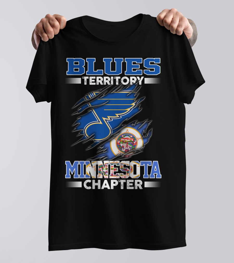 BLUES TERRITORY MINNESOTA CHAPTER T-Shirt
