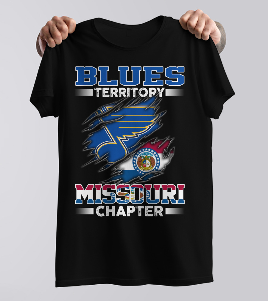 BLUES TERRITORY MISSOURI CHAPTER T-Shirt