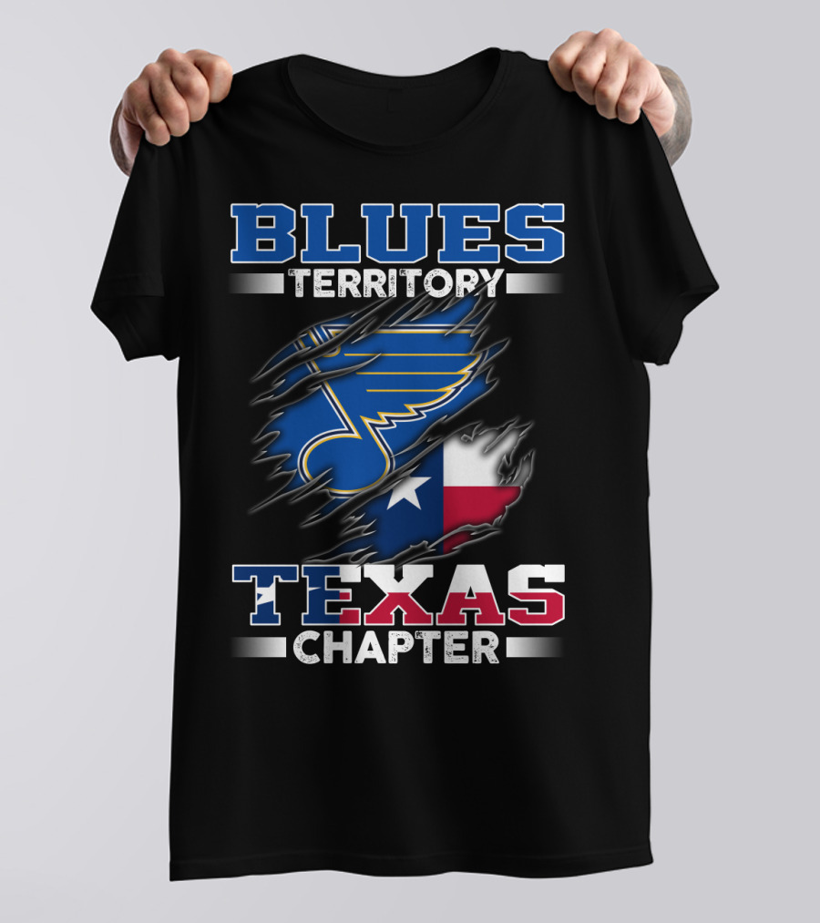 BLUES TERRITORY TEXAS CHAPTER T-Shirt
