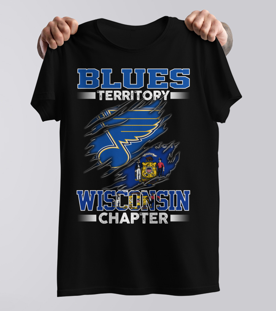 BLUES TERRITORY WISCONSIN CHAPTER T-Shirt