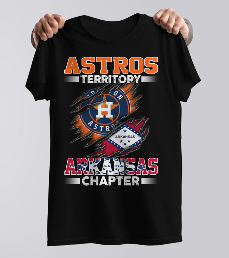 ASTROS TERRITORY HOUSTON ASTROS ARKANSAS CHAPTER T-Shirt