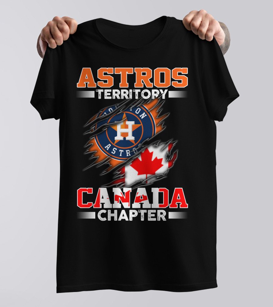 ASTROS TERRITORY HOUSTON ASTROS CANADA CHAPTER T-Shirt